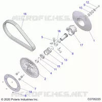 TREN, SECONDARY CLUTCH