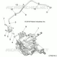 TREN, MAIN GEARCASE MOUNTING