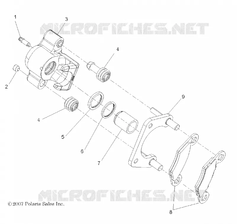 FRENO TRASERO CALIPER