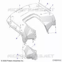 CARROCERÍA POSTERIOR CAB