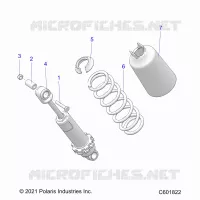 SUSPENSION, CHOQUE FRONTAL TRACK