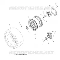 RUEDAS, REAR and HUB