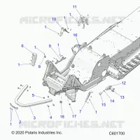CHASIS, FRONT ASM.