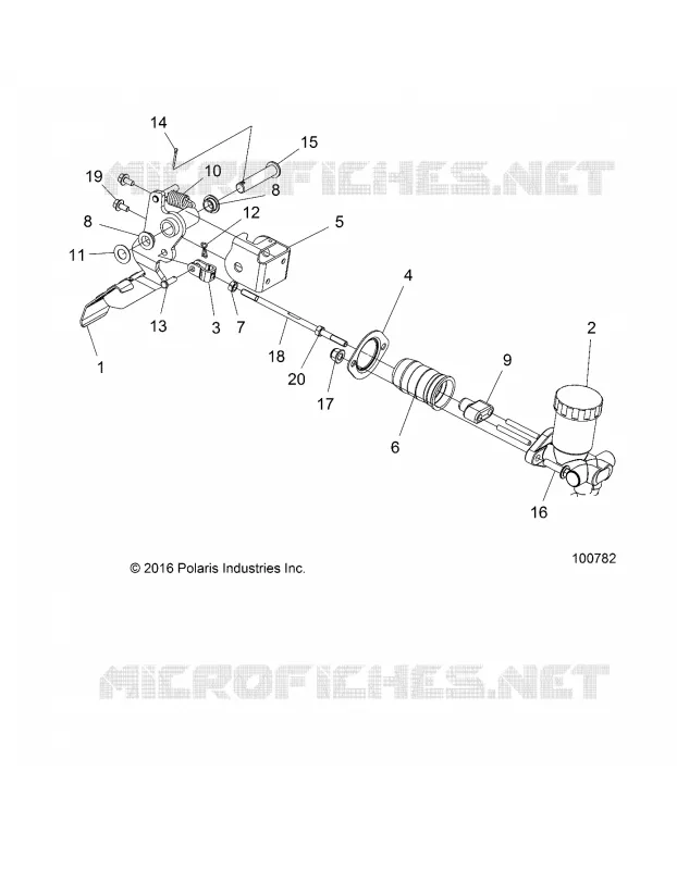 BRAKES, PEDAL AND CILINDRO MAESTRO MOUNTING