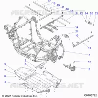 CHASSIS, MAIN FRAME AND ESQUÃD PLATES