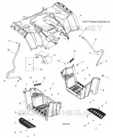 CARROCERÍA POSTERIOR CAB AND FOOTWELL