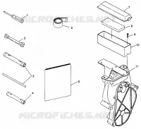 KIT DE HERRAMIENTA CLASSIC TOURING 0973365 and EUROPEAN CLASSIC TOURING E973365 (4938493849C007)