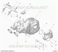 ENGINE, TOMA DE AIRE MANIFOLD