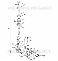 SELECTOR DEL TREN XPLORER 4X4 W959140 (4930223022C010)