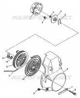ARRANQUE DE RETROCESO WIDETRAK LX 0982065 and EUROPEAN WIDETRAK LX E982065 (4943884388D002)