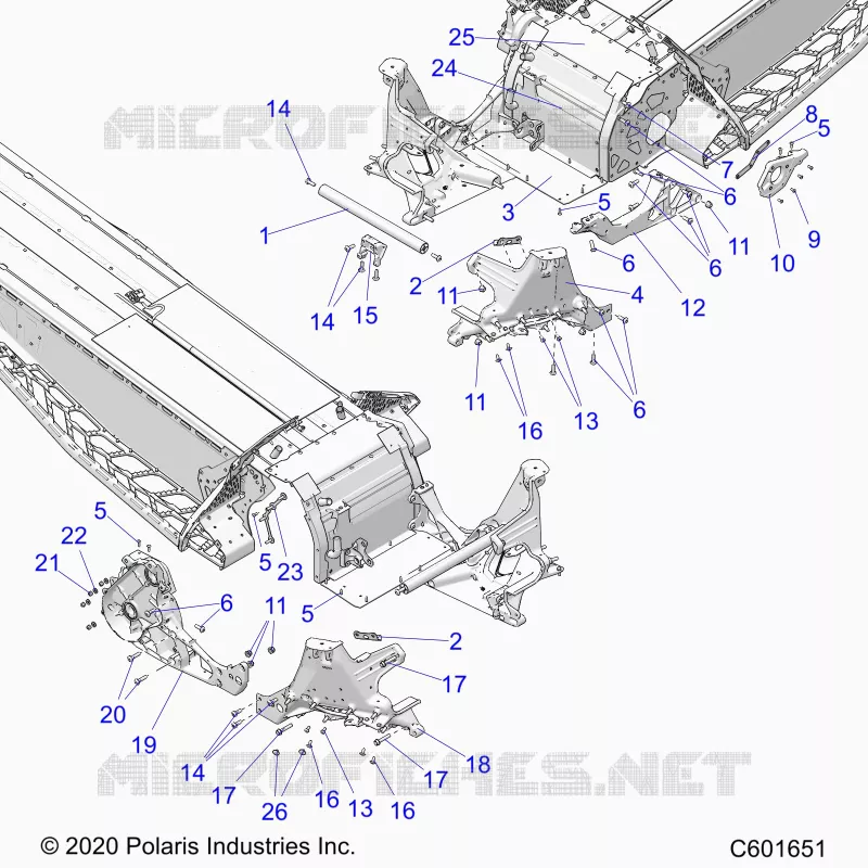 CHASIS, BULKHEAD ASM.