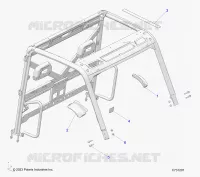 CHASSIS, EDGE COVER AND ESPEJO BRACKETS