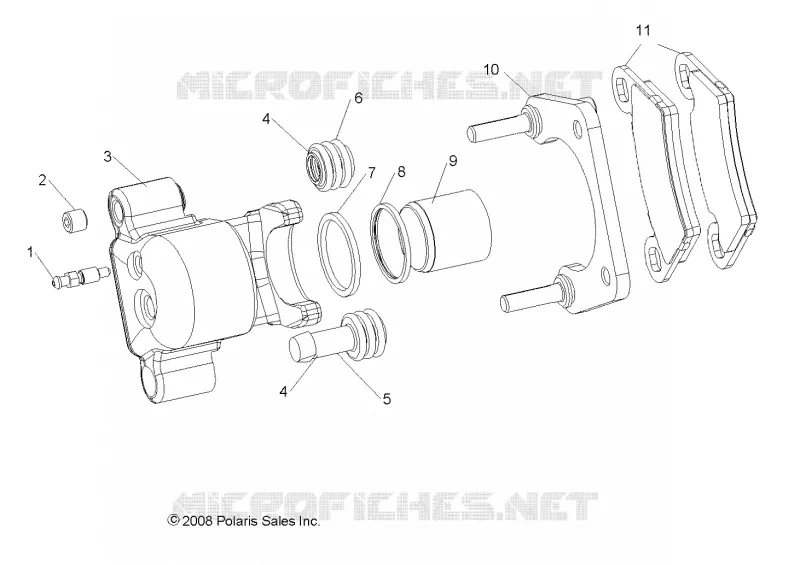 FRENO TRASERO CALIPER