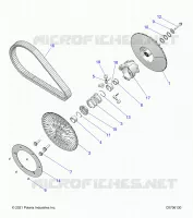 TREN, SECONDARY CLUTCH