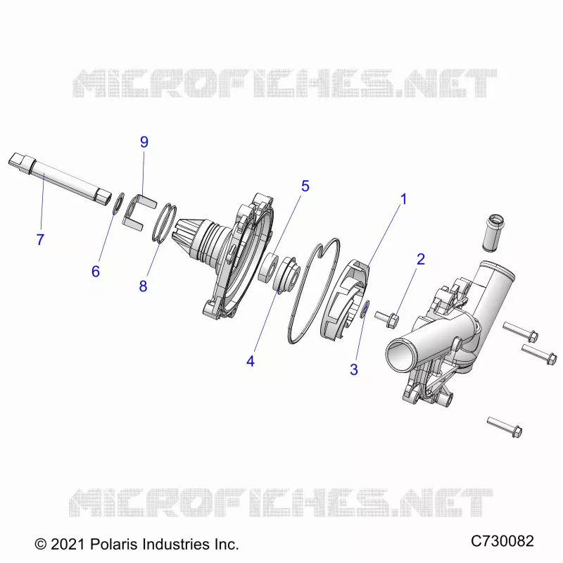 ENFRIAMIENTO, WATERPUMP ASSEMBLY