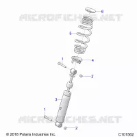 SUSPENSION TRASERA SHOCKS