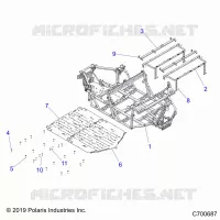 CHASSIS, MAIN BASTIDOR