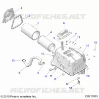 ENGINE, TOMA DE AIRE