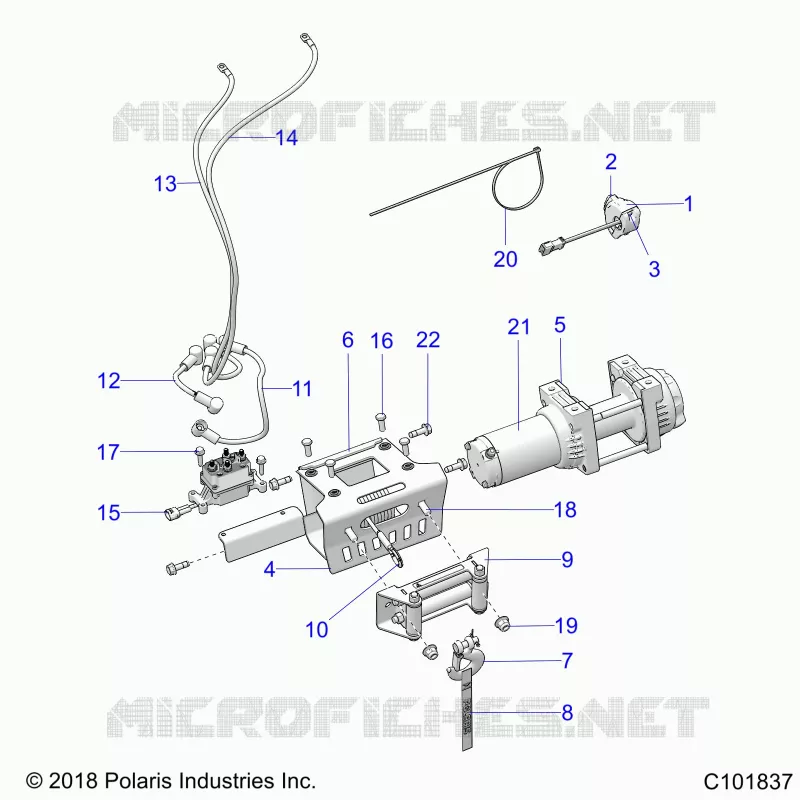 CHASSIS, CABRESTANTE