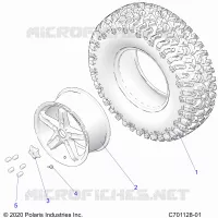 RUEDAS, FRONT/REAR