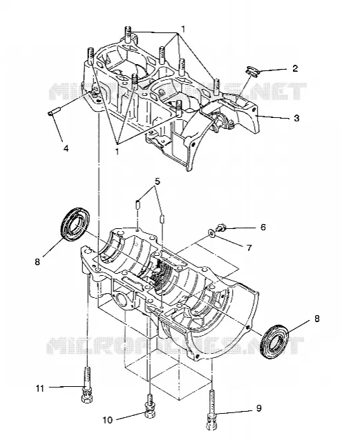 CAJA DEL CIGÜEÑAL ASSEMBLY WIDETRAK / 0932064 (4922982298030A)