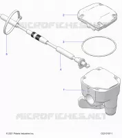 GOBIERNO, CONTROLS, THROTTLE ASM. AND CABLE