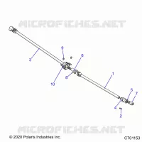 TREN, REAR PROP SHAFT
