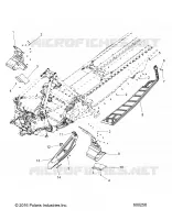 CHASSIS, PROTECCIÃN DEL EMBRAGUE AND FOOTRESTS