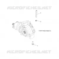 TREN, GEARCASE MOUNTING, FRONT