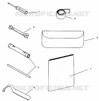 KIT DE HERRAMIENTA 500 EFI 0942774 and EFI SKS 0942574 (4924982498018A)