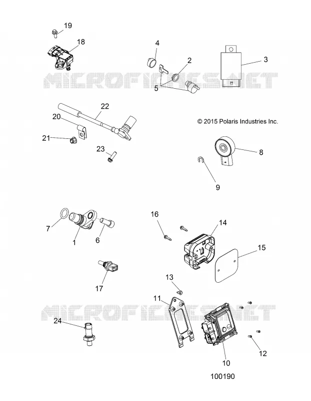 ELECTRICA, SWITCHES, SENSORS AND ECM MODULES