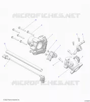 ENGINE, CUERPO DE MARIPOSA AND FUEL RAIL