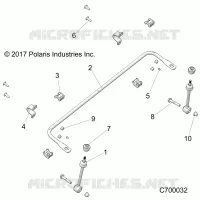 SUSPENSIÃ“N DELANTERA STABILIZER BAR- R19RSK99AS/A9/AD/BS/B9/BD (C700032)