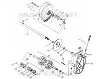 TREN ASSEMBLY  440 XCR SP X951660 (4932833283B010)