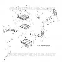 MOTOR, TOMA DE AIRE SYSTEM