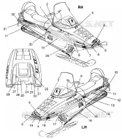 ETIQUETAS  WIDETRAK LX 0962064 and  EUROPEAN WIDETRAK LX E962064 (4931643164A011)