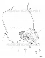 DRIVE TRAIN, FRONT MONTAJE DE ENGRANAJES