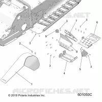 CHASSIS, FOOTREST-LH AND PROTECCIÃ³N DEL EMBRAGUE