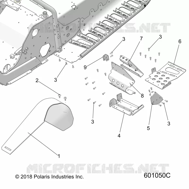 CHASSIS, FOOTREST-LH AND PROTECCIÃ³N DEL EMBRAGUE