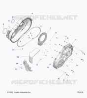 TREN, CLUTCH COVER, INNER/OUTER