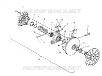 Embrague ASSEMBLY Storm 0950782, Storm SKS 0950582,  Euro Storm E950782 (4929012901C001)
