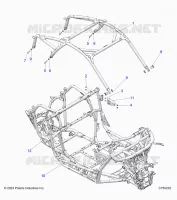 CHASSIS, CAB BASTIDOR
