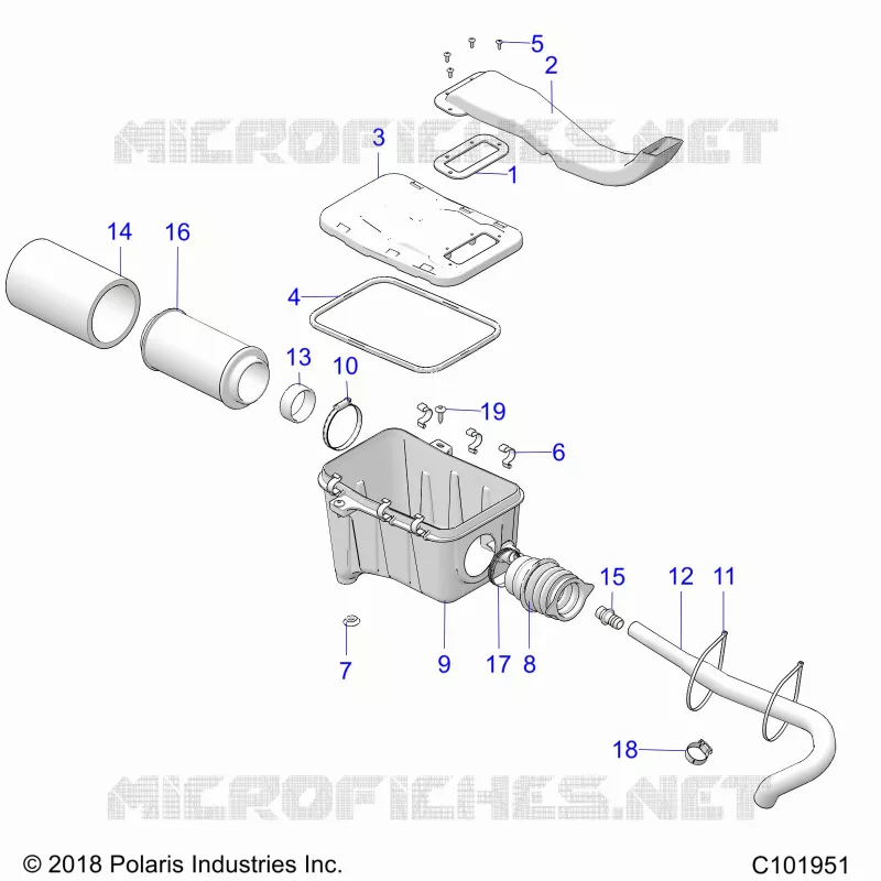 ENGINE, TOMA DE AIRE SYSTEM
