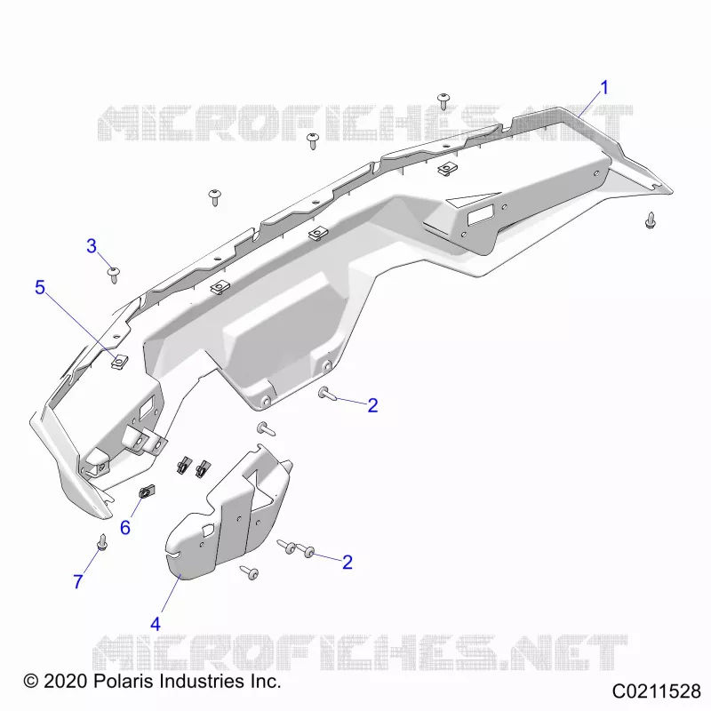 CARROCERÍA POSTERIOR BUMPER