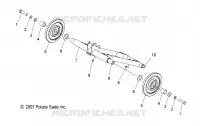 SUSPENSION, TRASERO ARM PAR