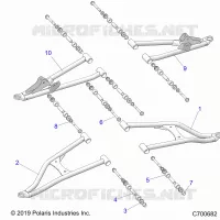 SUSPENSIÃ“N DELANTERA CONTROL ARMS