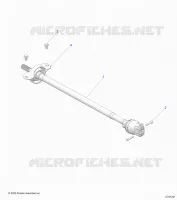 TREN, FRONT PROP SHAFT