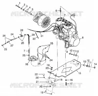 MONTAJE DEL MOTOR 500 RMK 0982964 and EUROPEAN 500 RMK E982964 (4942634263C006)
