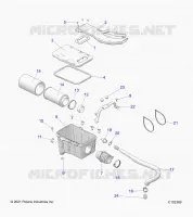 ENGINE, TOMA DE AIRE SYSTEM