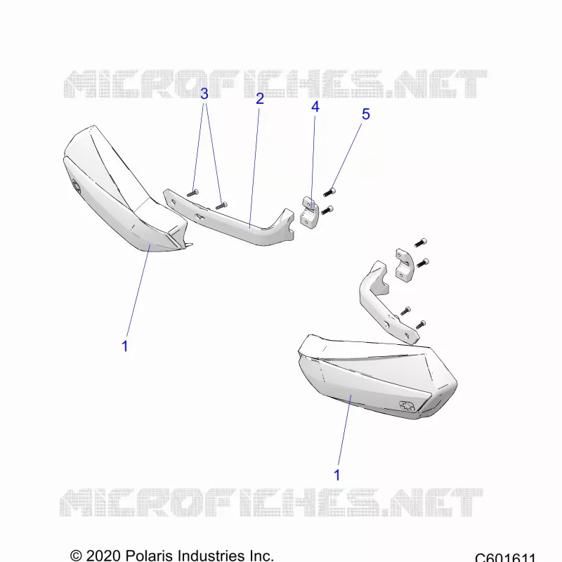 STEERING, HAND GUARDS